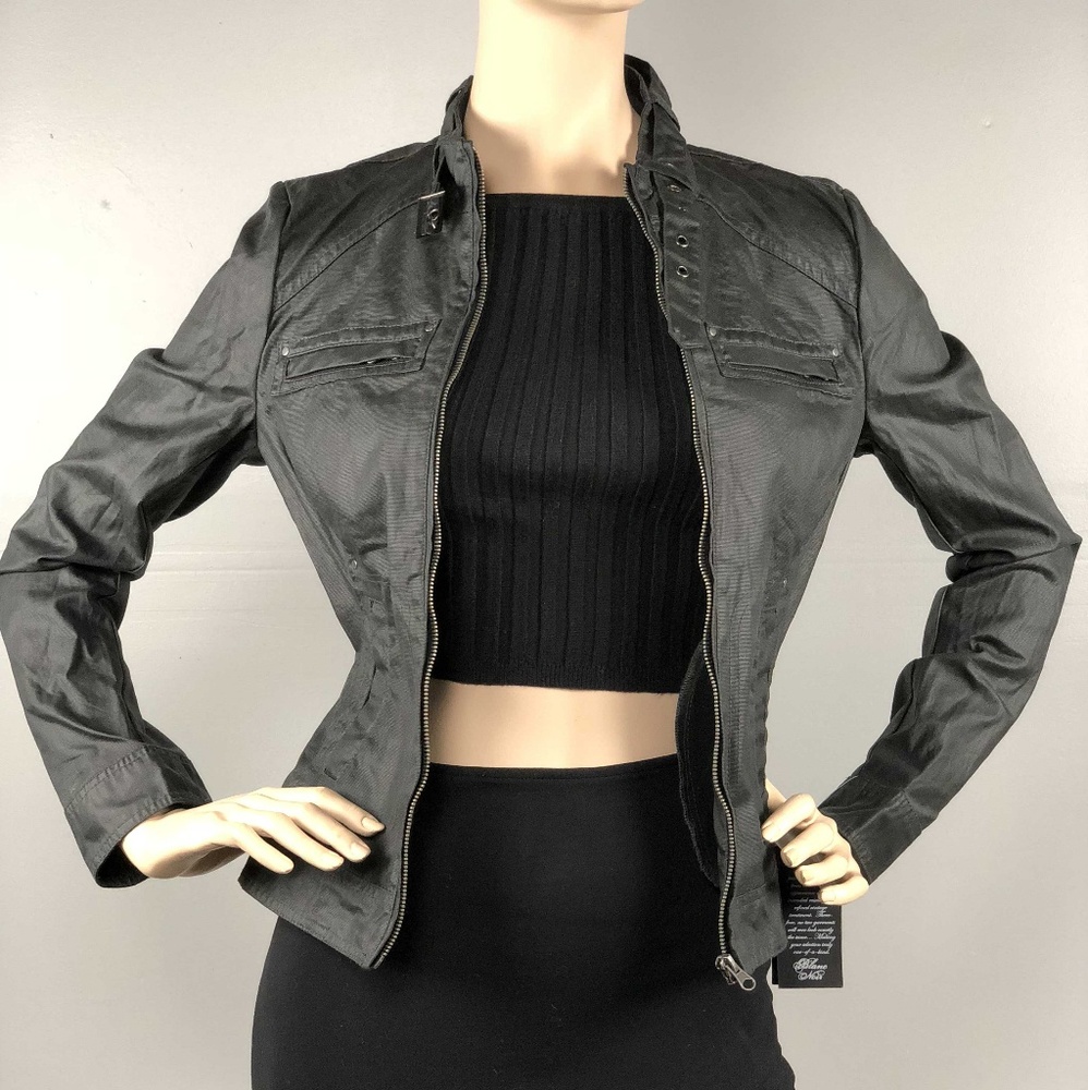 Blanc Noir Women's Biker jacket M Black